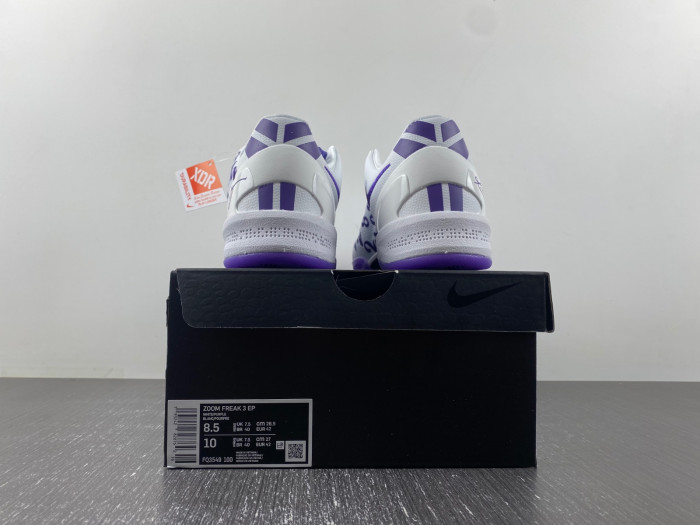 nike kobe 8 protro “white court purple” 100-fq3549