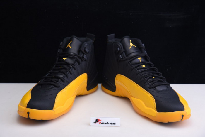 air jordan 12 retro black university gold 130690-070
