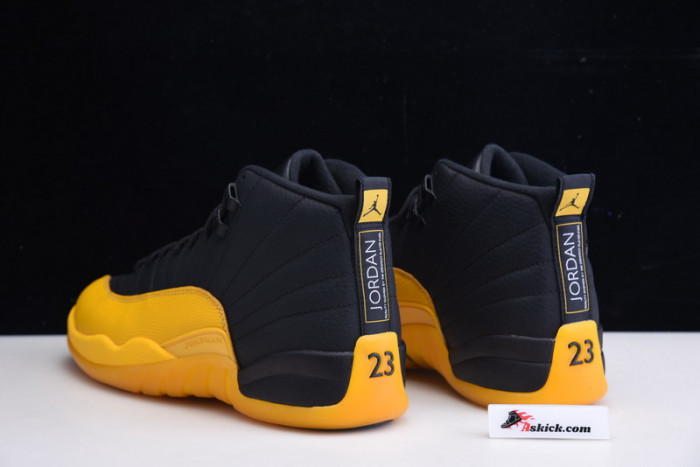 air jordan 12 retro black university gold 130690-070
