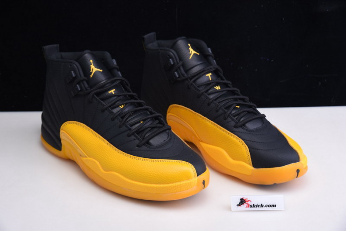 air jordan 12 retro black university gold 130690-070
