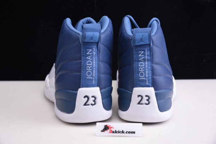 air jordan 12 retro stone blue 130690-404