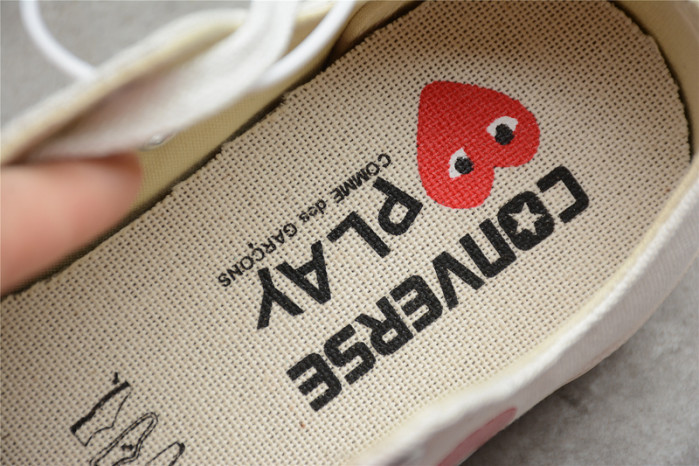 converse chuck taylor all-star 70s ox comme des garcons play white 150207c