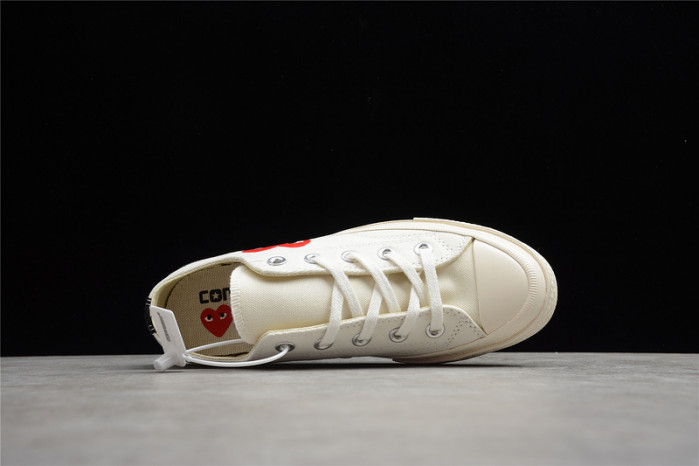 converse chuck taylor all-star 70s ox comme des garcons play white 150207c