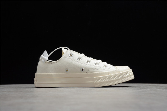 converse chuck taylor all-star 70s ox comme des garcons play white 150207c
