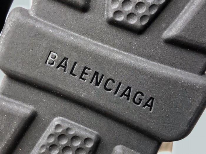 balen speed stretch-knit mid sneakers 494371 w05g0-1000