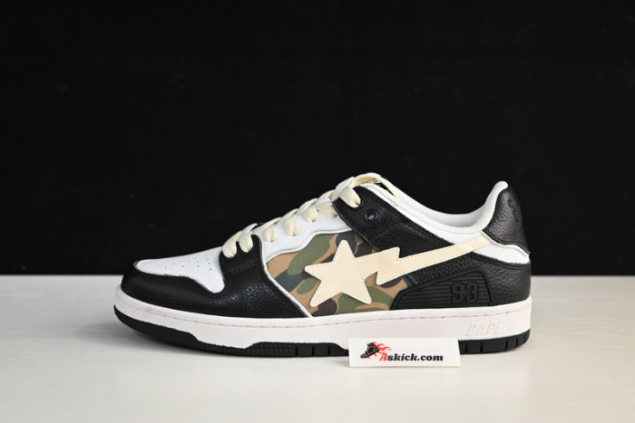 a bathing ape bape sk8 sta black 1h20-191-033