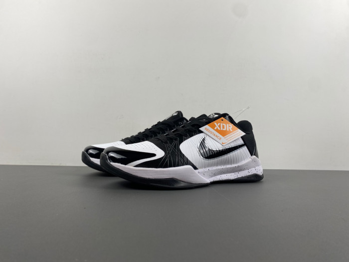 nike kobe 5 protro black white