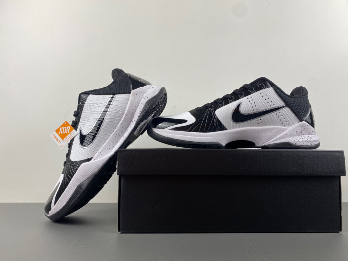 nike kobe 5 protro black white