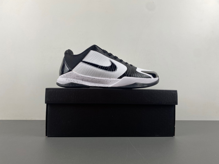 nike kobe 5 protro black white