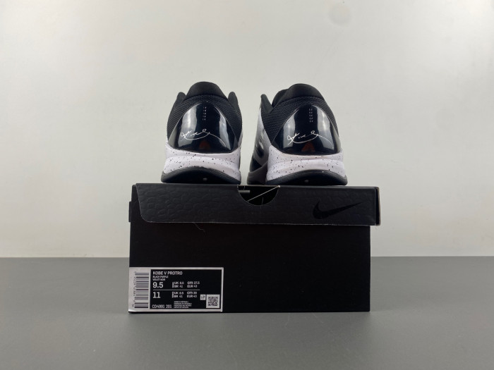 nike kobe 5 protro black white