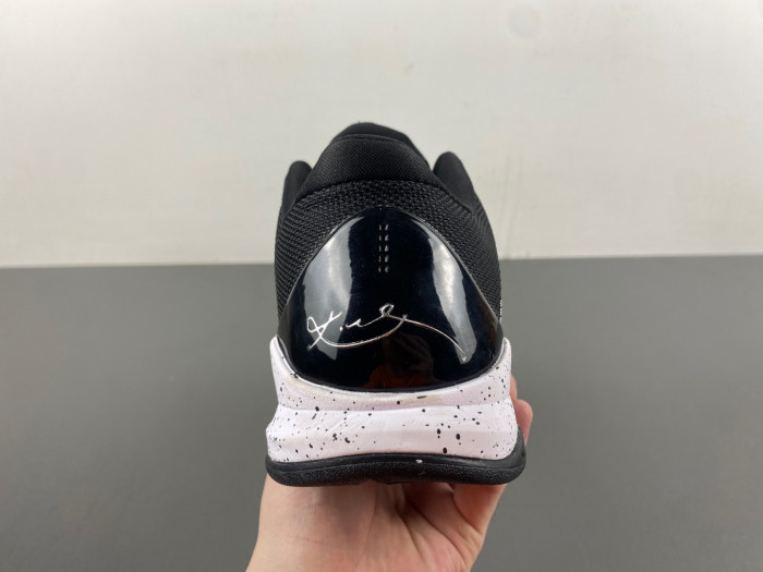nike kobe 5 protro black white