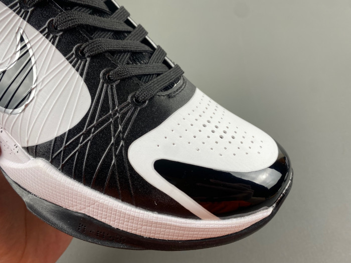 nike kobe 5 protro black white