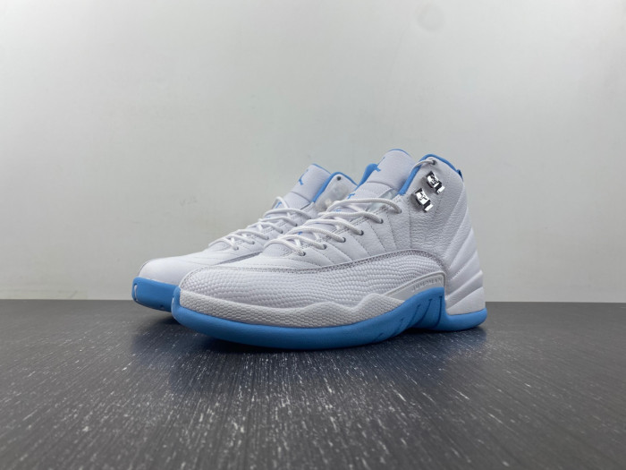 air jordan 12 retro white university blue (2004) 308243-142