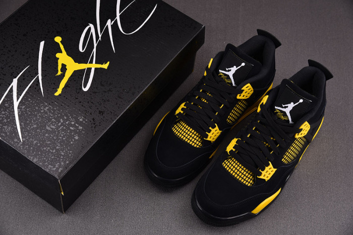 air jordan 4 retro thunder (2012) 308497-008