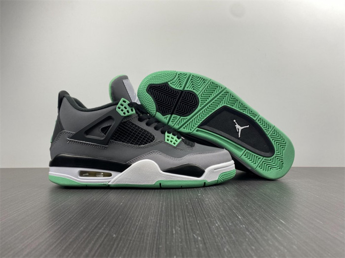 air jordan 4 retro green glow 308497-033