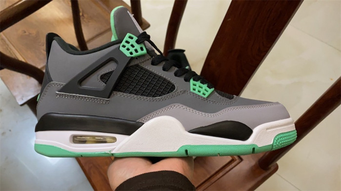 air jordan 4 retro green glow 308497-033