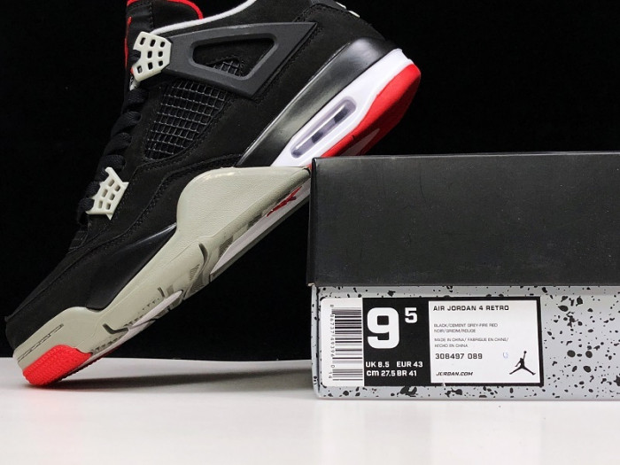 air jordan 4 retro black cement (2012) 308497-089