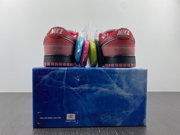 nike sb dunk low concepts red lobster 313170-661