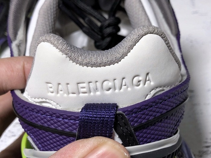 balen sneaker tess.s.gomma 4.0 orange black 570391 w2gn7 1007