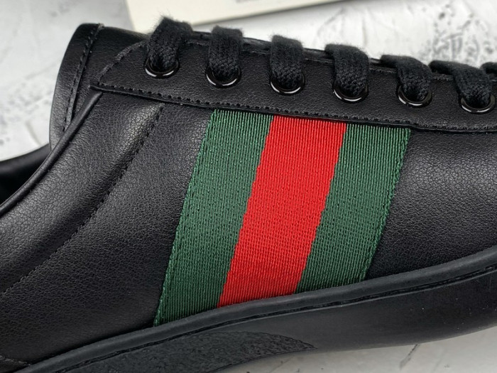 gu ace embroidered low-top sneaker