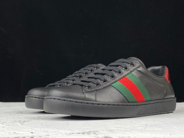 gu ace embroidered low-top sneaker