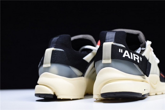 of x nike air presto black/black-muslin aa3830-001