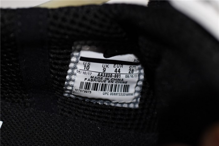 of x nike air presto black/black-muslin aa3830-001