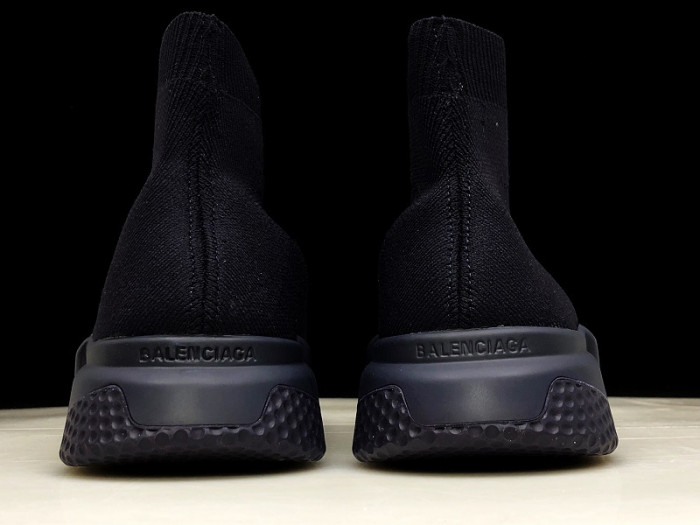 balen speed trainer sneakers all black 477280 w05g0 0088