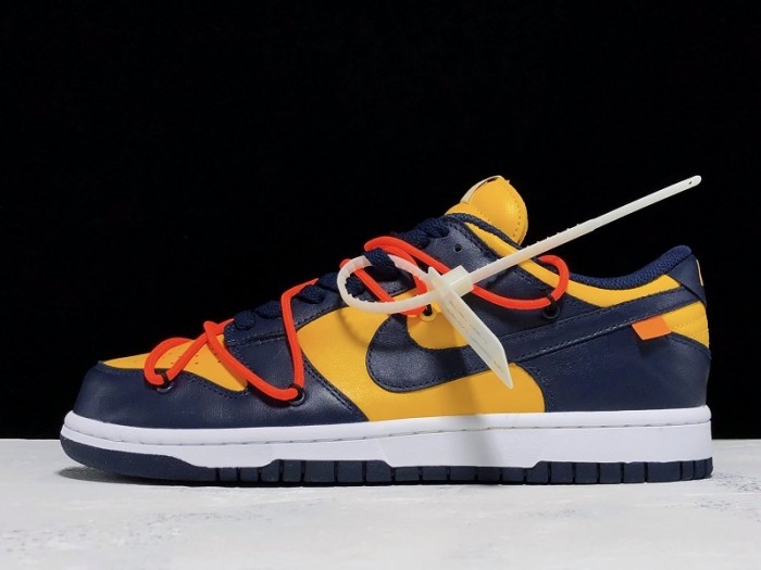of x nike dunk low michigan - ct0856-700