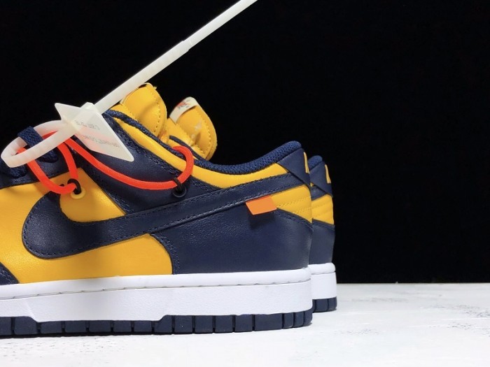 of x nike dunk low michigan - ct0856-700