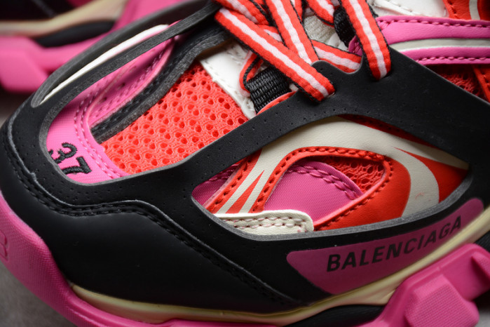 balen sneaker tess.s.gomma red / pink 542436 w1gb8 5418