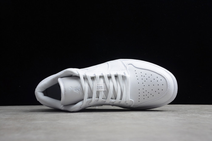 air jordan 1 low white 553558-130