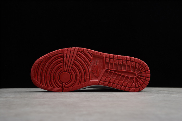 air jordan 1 mid gym red black white 554724-122