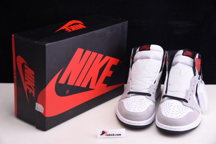 air jordan 1 retro high light smoke grey 555088-126