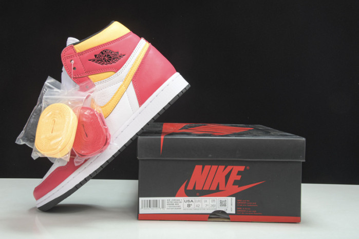 air jordan 1 retro high og light fusion red 555088-603