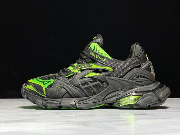 balen sneaker tess.s.gomma 4.0 green black 570391 w2gn7 2013