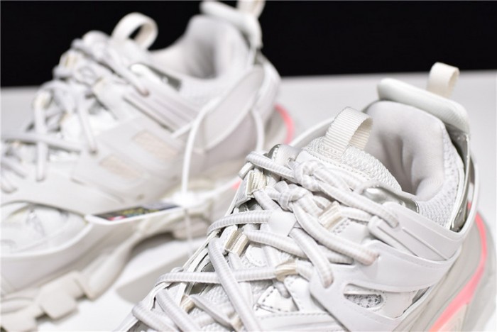 balen track led trainers 3.0 light grey/white 542023 w1gb7 6509