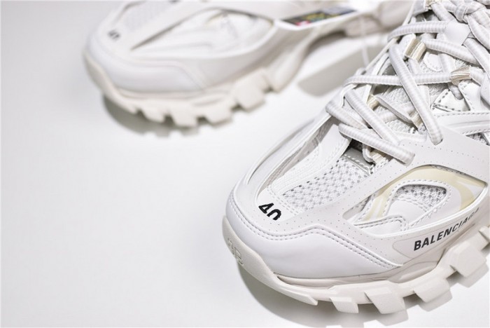 balen track led trainers 3.0 light grey/white 542023 w1gb7 6509