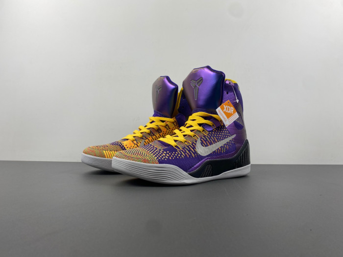 nike kobe 9 elite “team” 630847-500