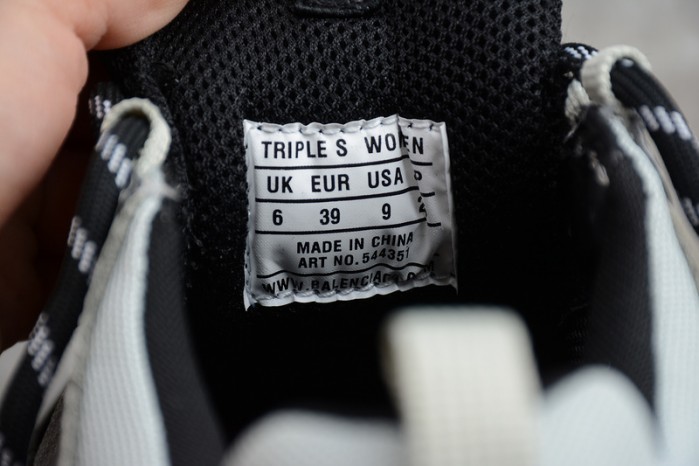 balen triple s trainer - balen -grey 544351 w09e1 7320