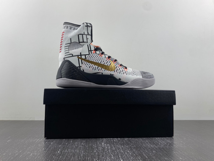nike kobe 9 elite gold fundamentals 641714-100