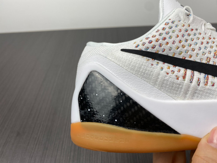 nike kobe 9 elite premium low htm milan white multi-color 698595-109