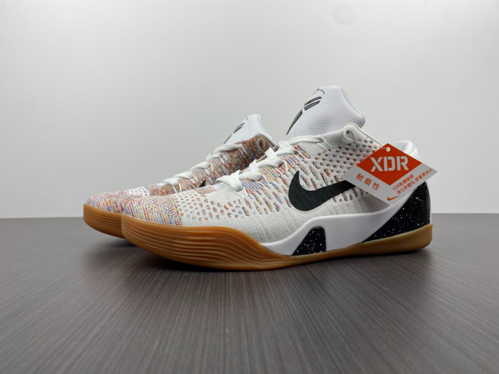 nike kobe 9 elite premium low htm milan white multi-color 698595-109