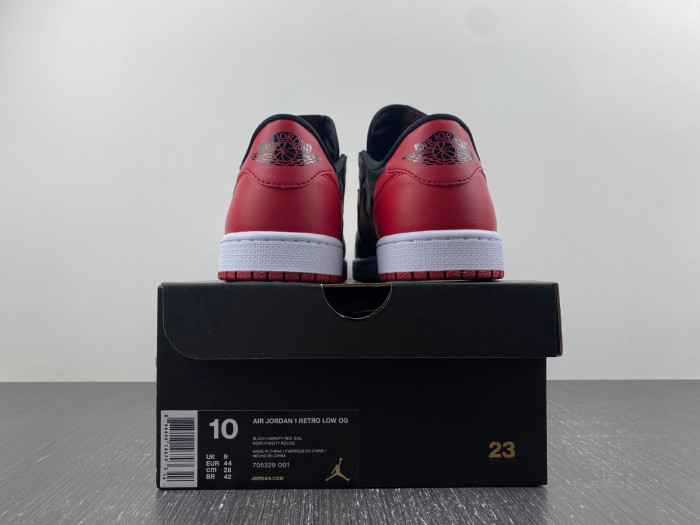 air jordan 1 retro low bred 705329-001
