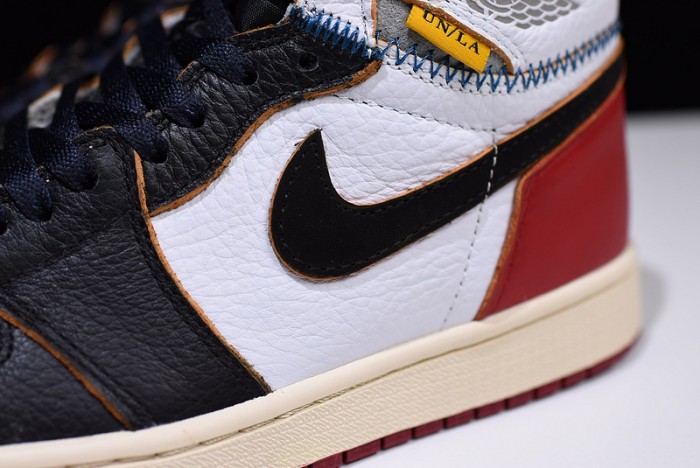 air jordan 1 retro high union los angeles black toe bv1300-106
