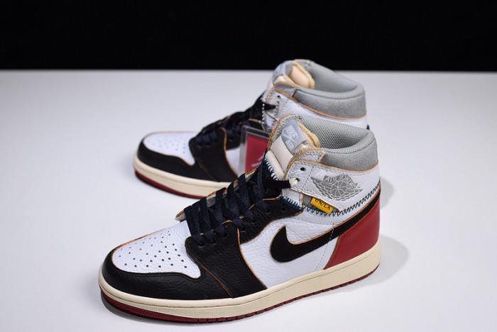 air jordan 1 retro high union los angeles black toe bv1300-106