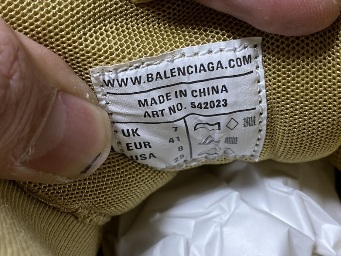 balen sneaker tess.s.gomma black fluorescent yellow 542023 w2cd1 8000