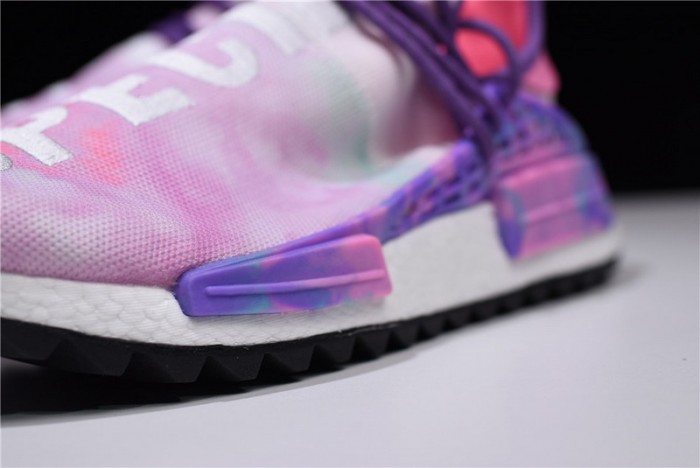 a*d*das human race nmd pharrell holi festival (pink glow) ac7362