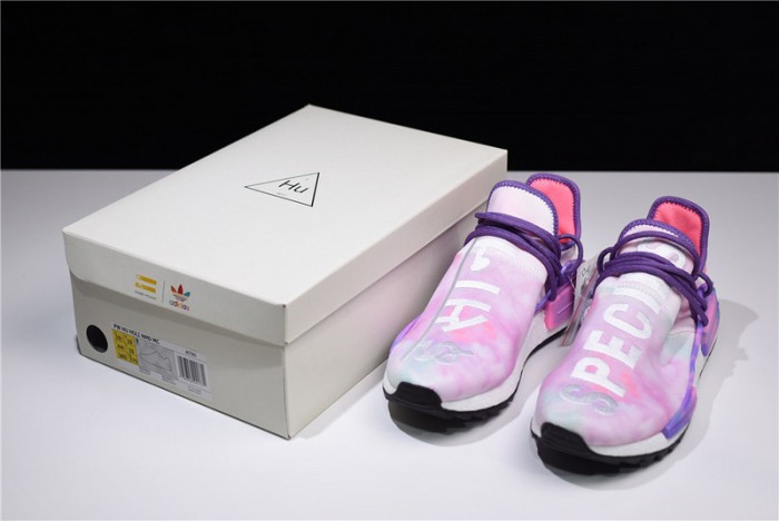 a*d*das human race nmd pharrell holi festival (pink glow) ac7362