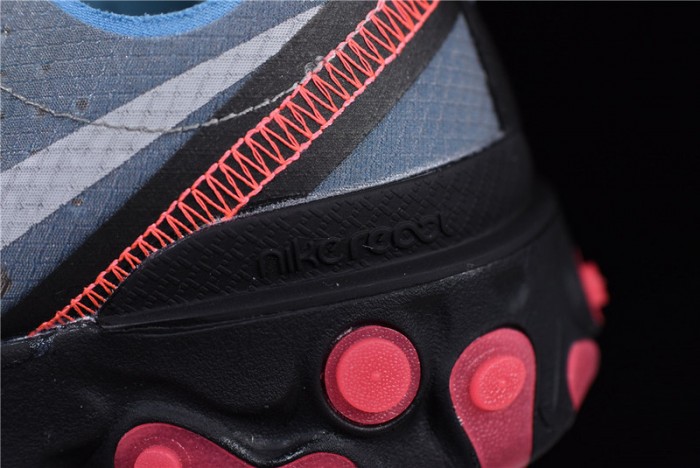 nike react element 87 blue chill solar red aq1090-006